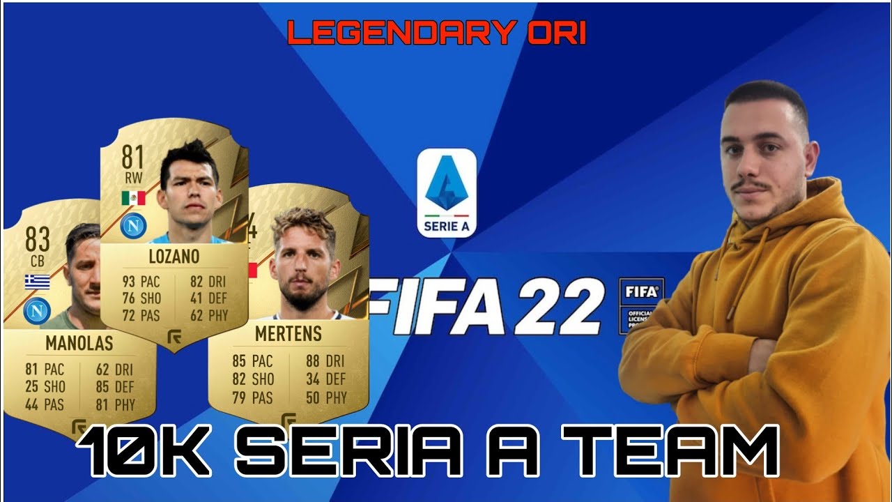 BEST 10k SERIA A TEAM! FIFA 22 ULTIMATE TEAM