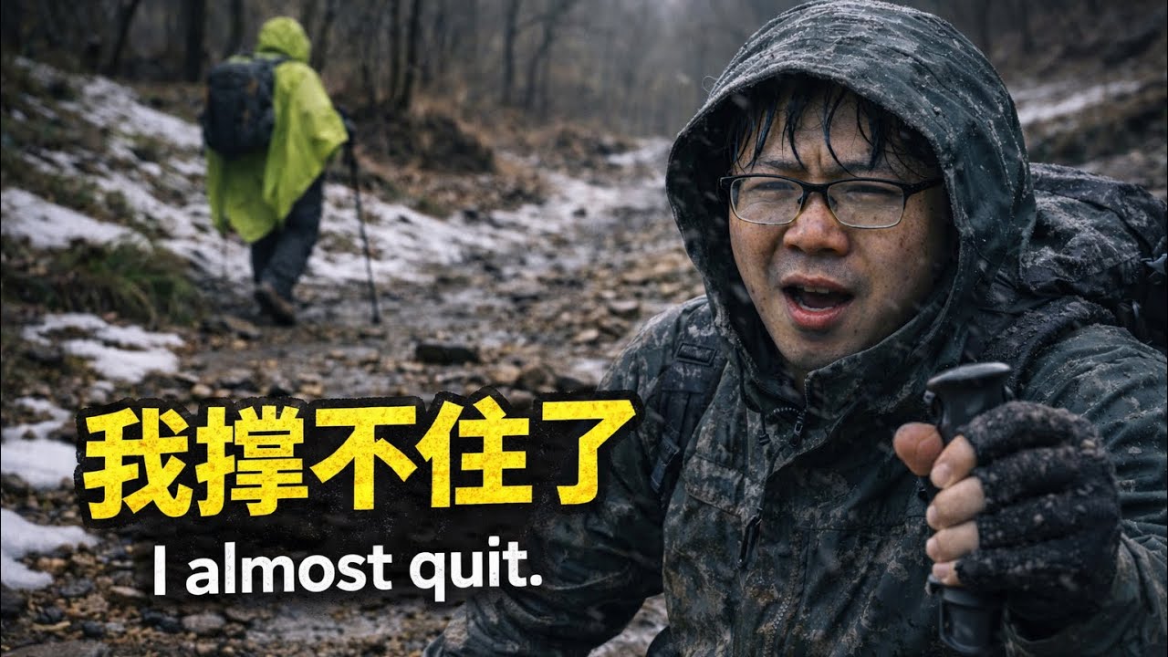 48歲還在拼閂山冬攀｜Still Climbing at 48 – Winter Ascent of Guan Mountain.