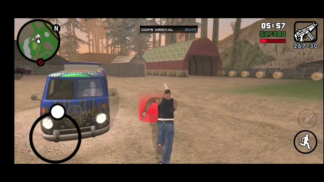 GTA San Andreas GamePlay - #mission #28th            Are You Going To San Fierro? In (HD) Android