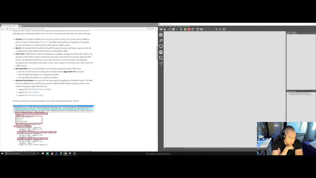 NetworkLessons | BGP Messages