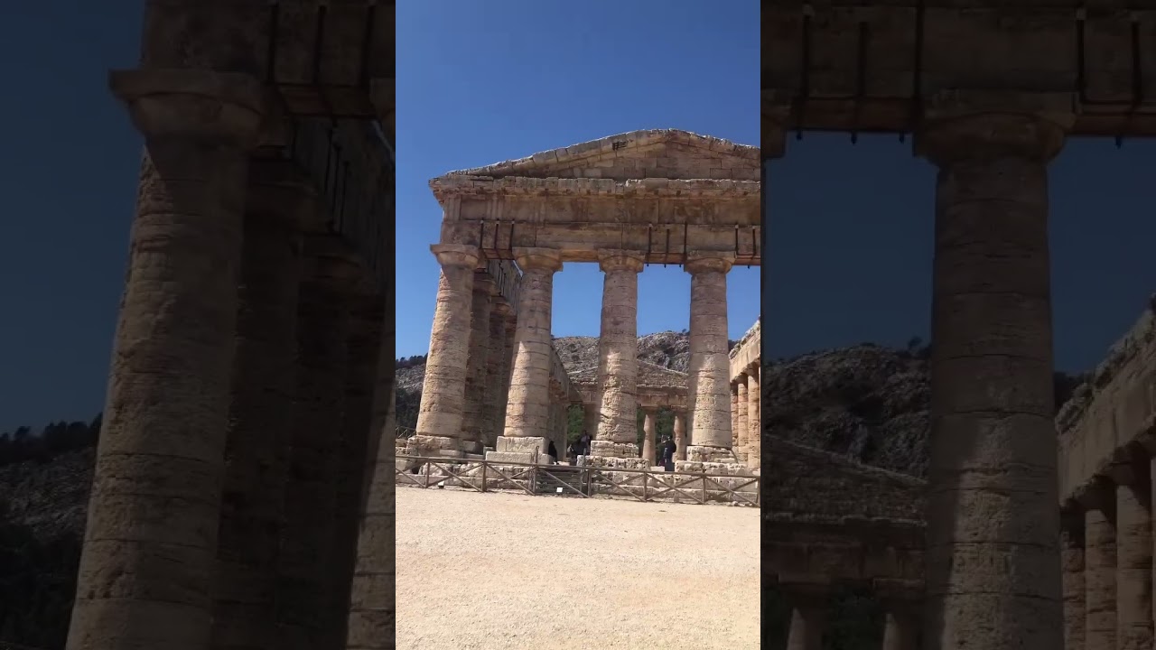 Majestic and Historical Site at Segeste, Sicily #travel #sicily #ruins #history #old