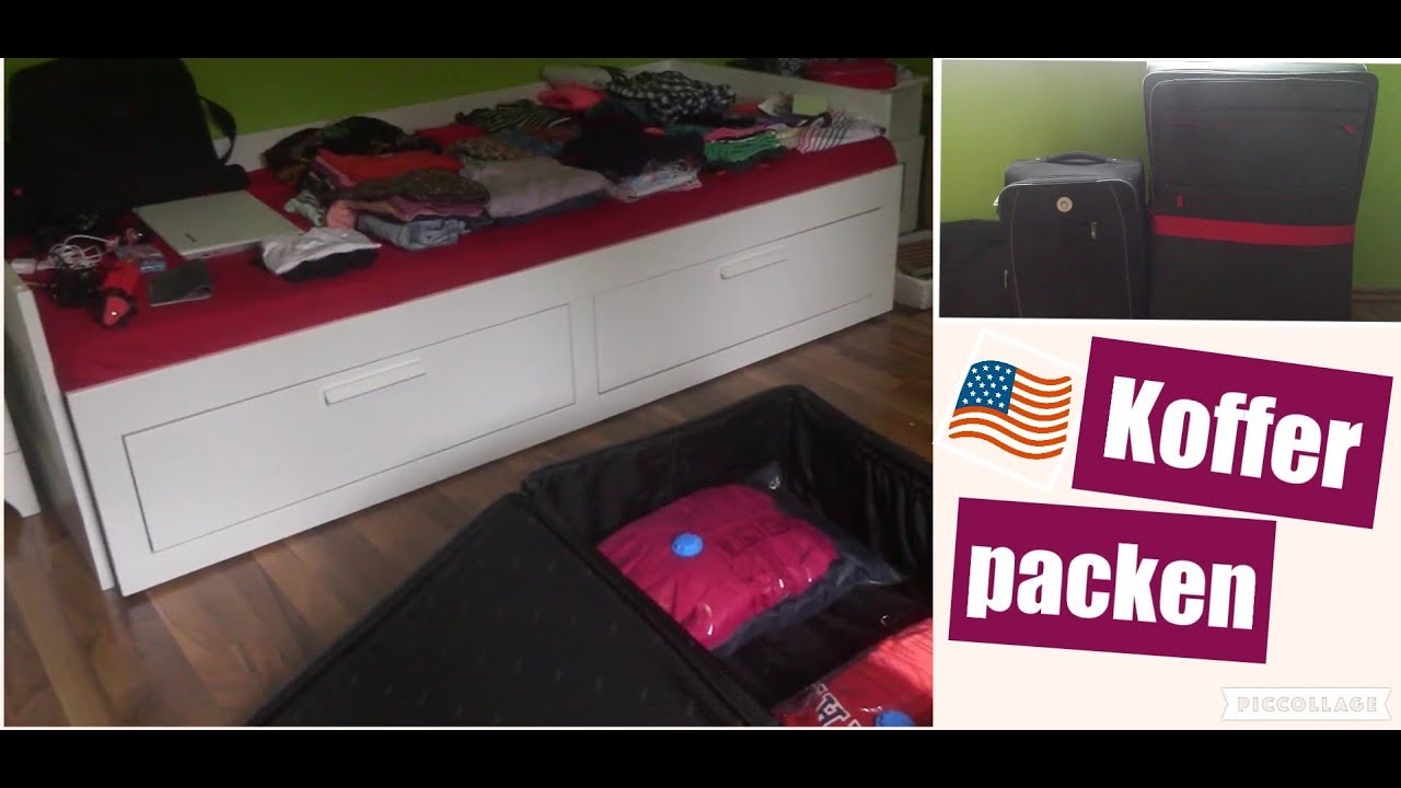 Ich packe meinen Koffer und nehme mit.... /Auslandsjahr USA 2017/18