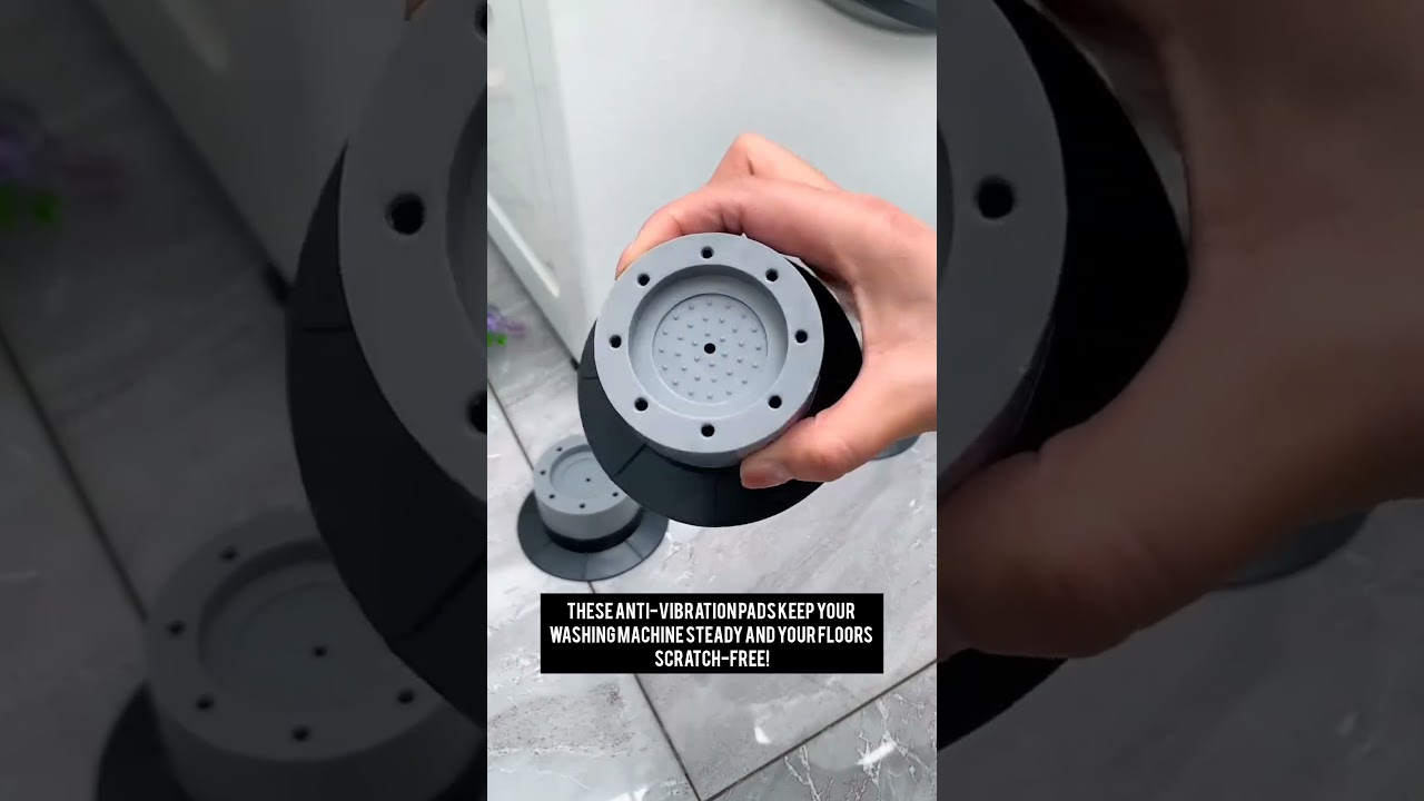 No More Shaking! 🧺 The Smart Fix for Your Washing Machine 🔇