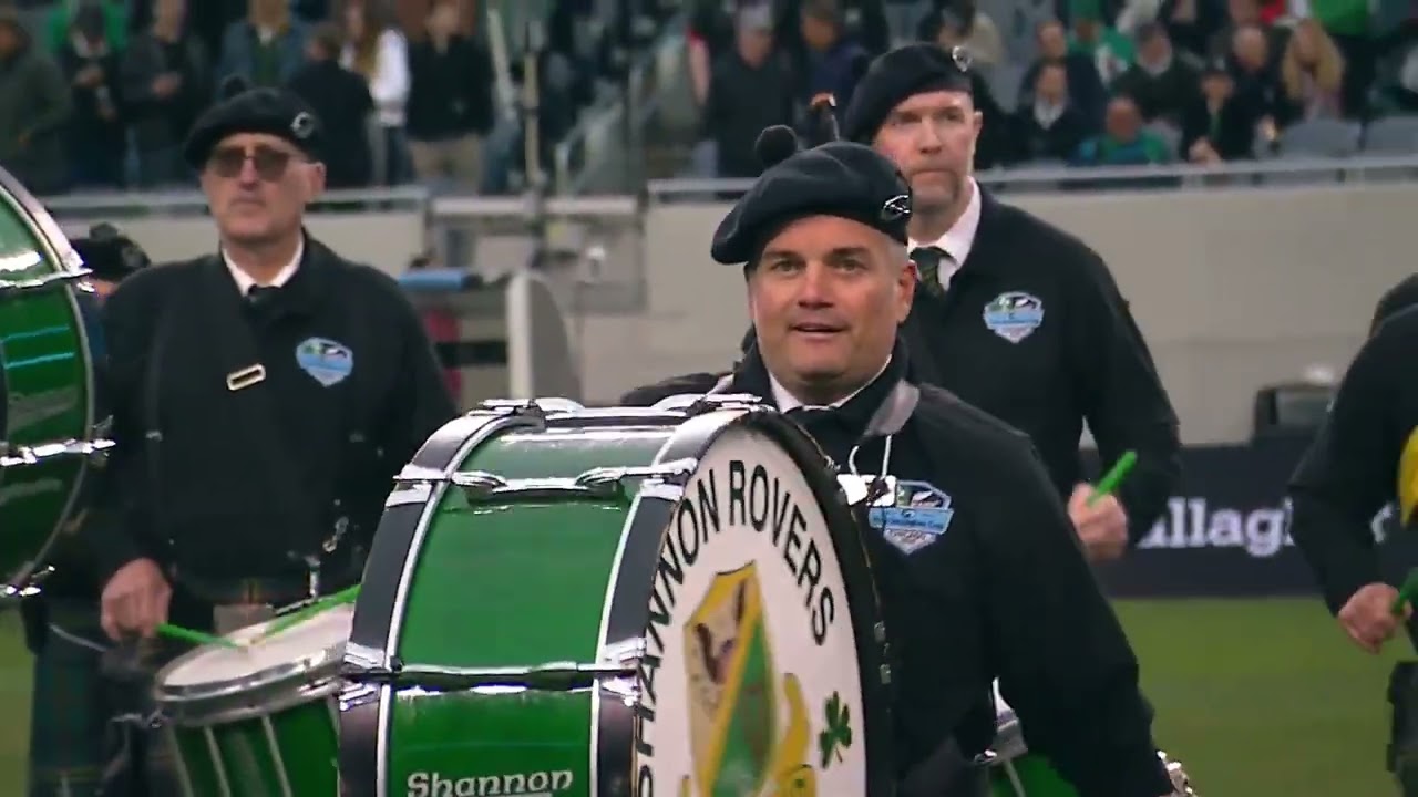 Shannon Rovers at The Gallagher Cup- Ireland VS All Blacks Halftime Show 2025
