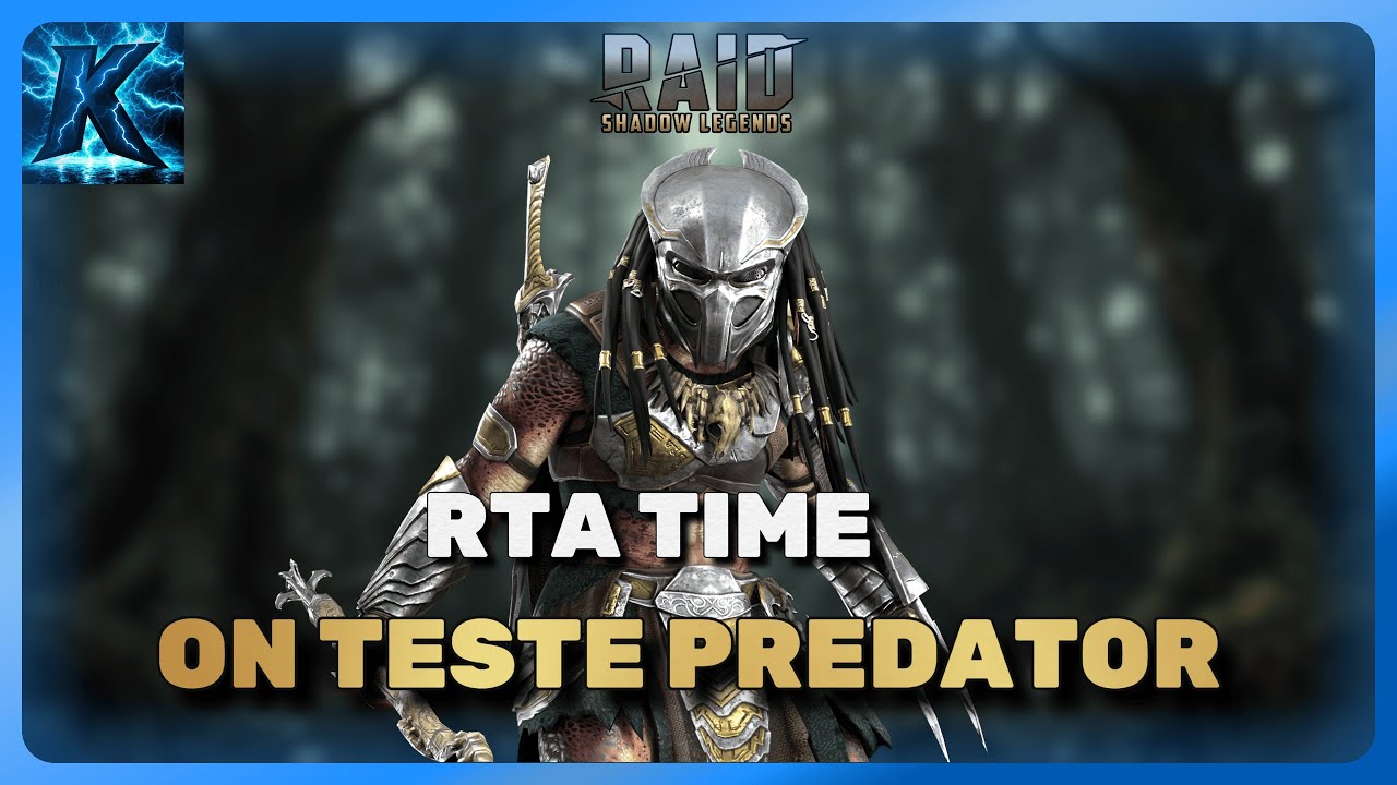 RTA Time - On teste PREDATOR ! | Raid: Shadow Legends