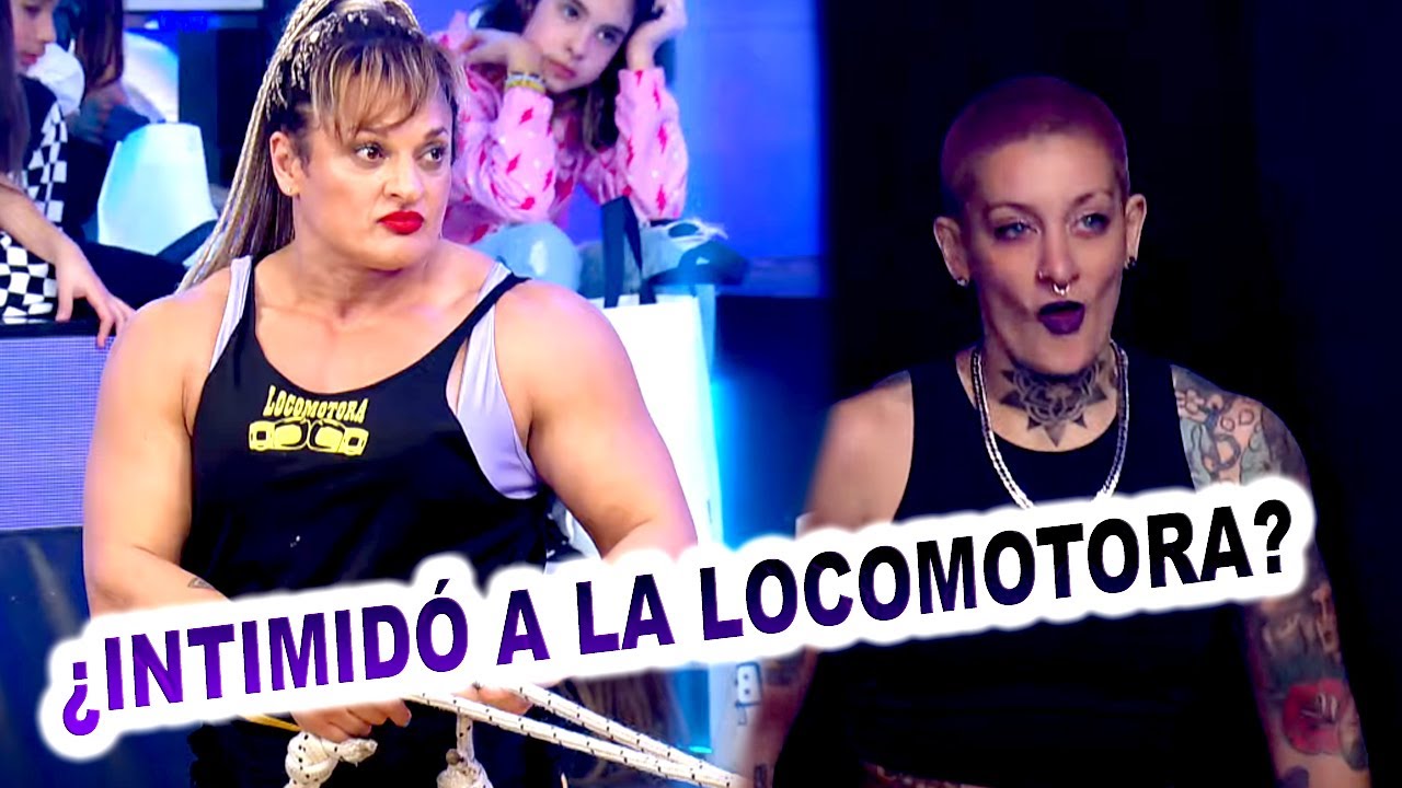 Una participante llegó picante y se presentó frente a La Locomotora Oliveras: 