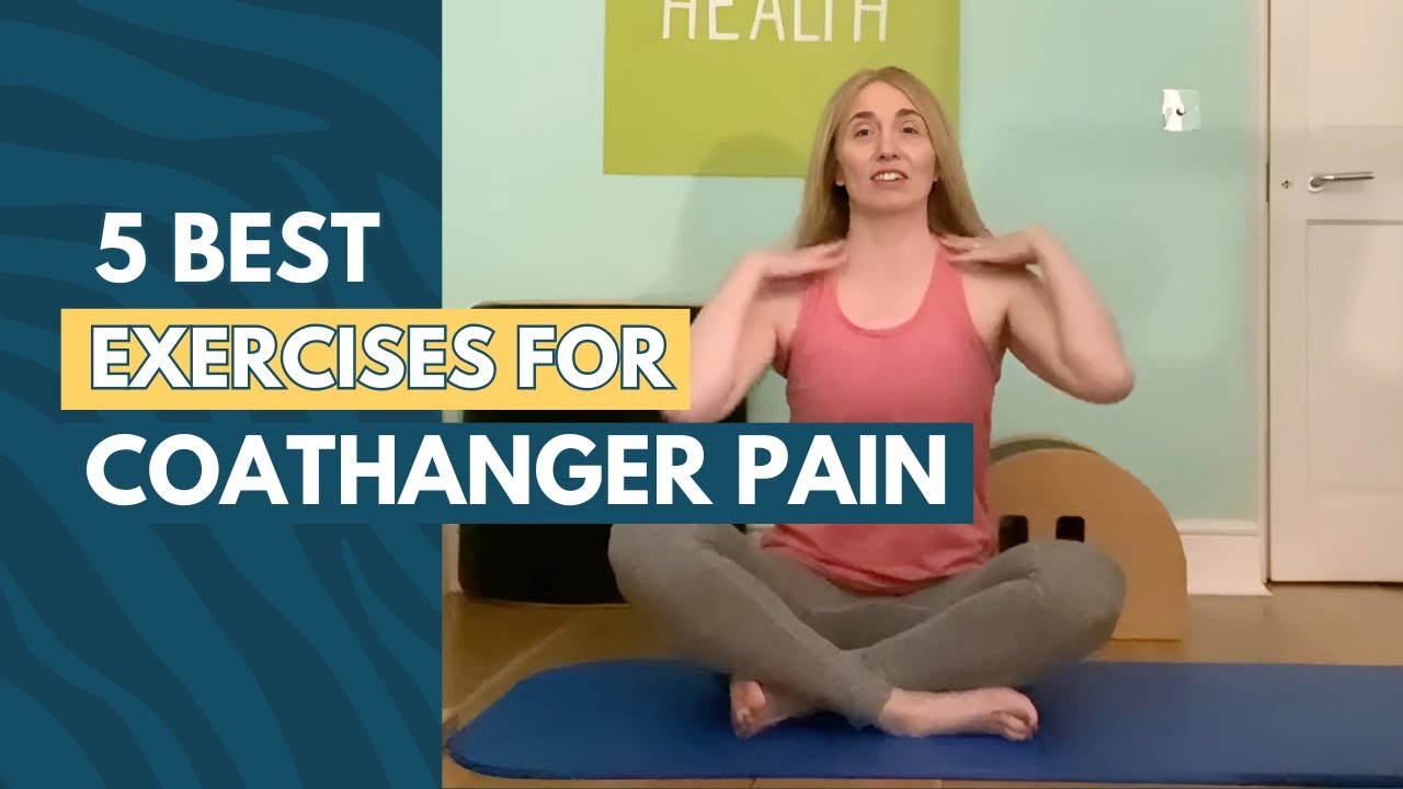 5 Best Exercises for coat hanger Pain | Hypermobility & EDS Exercises with Jeannie Di Bon
