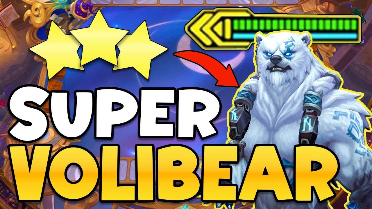 ⭐⭐⭐ VOLIBEAR, my FIRST LEGENDARY at level 3 of the NEW SET 16 - Teamfight Tactics