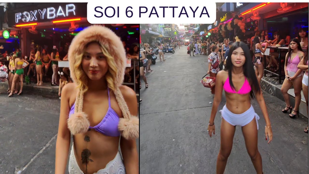 BEST STREET IN PATTAYA, Soi 6. Thailand