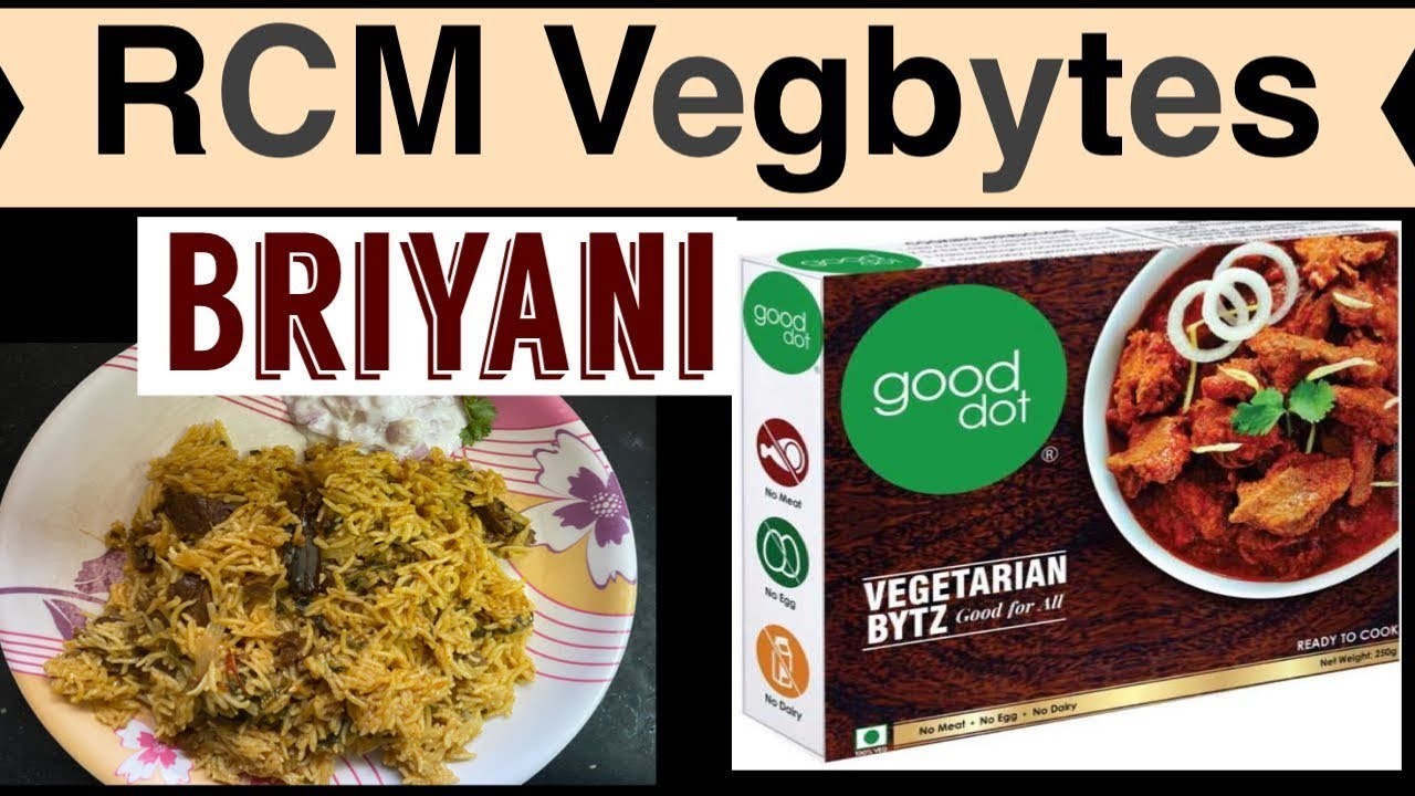#RCM#Vegbytzbriyani#Tamil RCM Good dot vegbytz briyani recipe