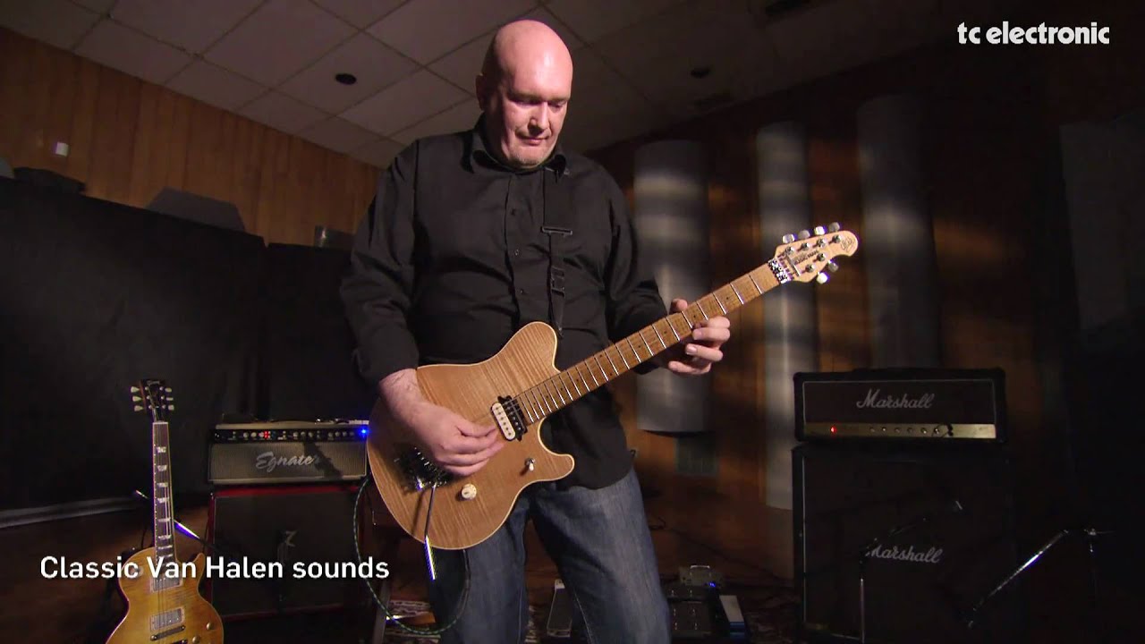 Classic Van Halen sounds on a TC Electronic Nova System by Russel Gray