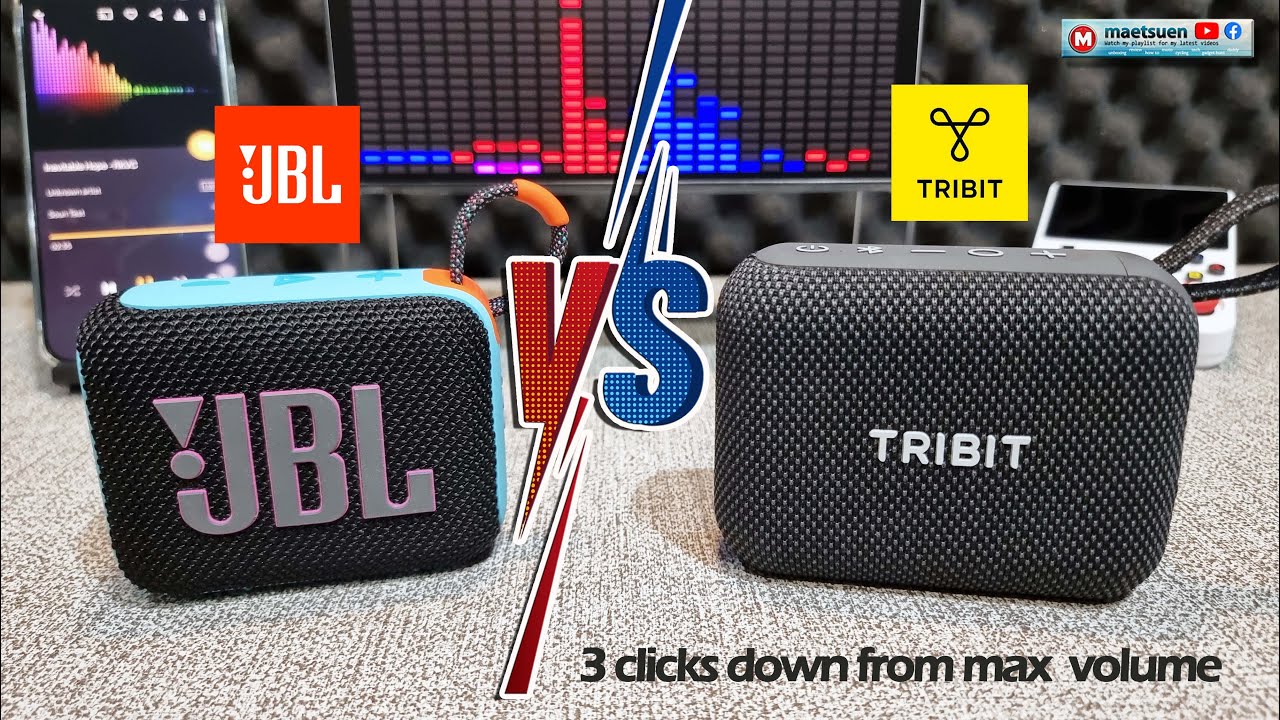 JBL GO 4 vs Tribit Pocket Go