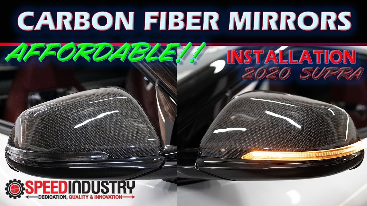 2020 Supra Carbon Mirror upgrade