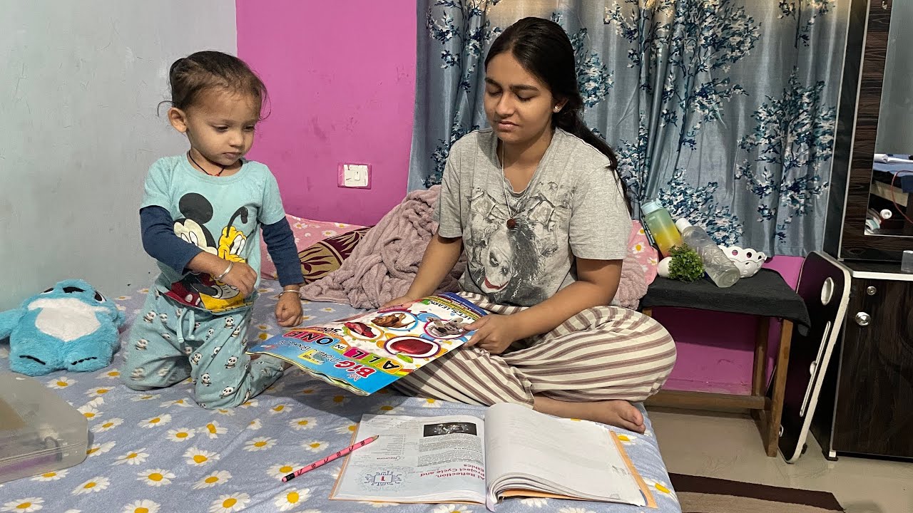 Priyanshi didi ka final exam preparation |Vlog#1390|#learnwithpriyanshi #babinayoutuber 