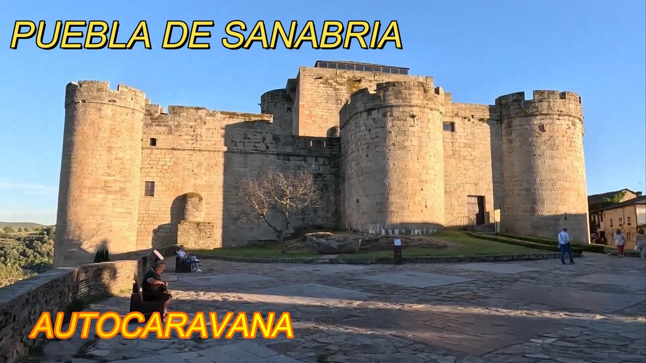 Puebla de Sanabria en Autocaravana con baño en el lago