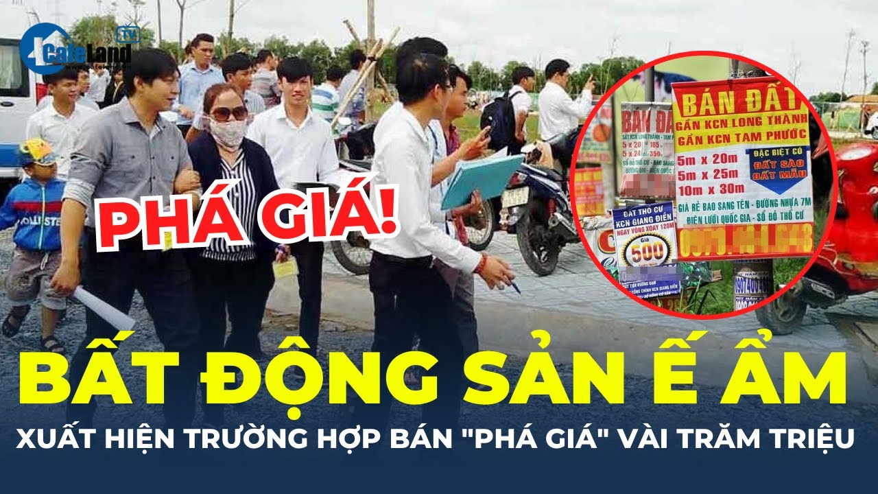 Bất động sản ế ẩm, chủ đất bất chấp bán “phá giá” vài trăm triệu để trả nợ | CafeLand
