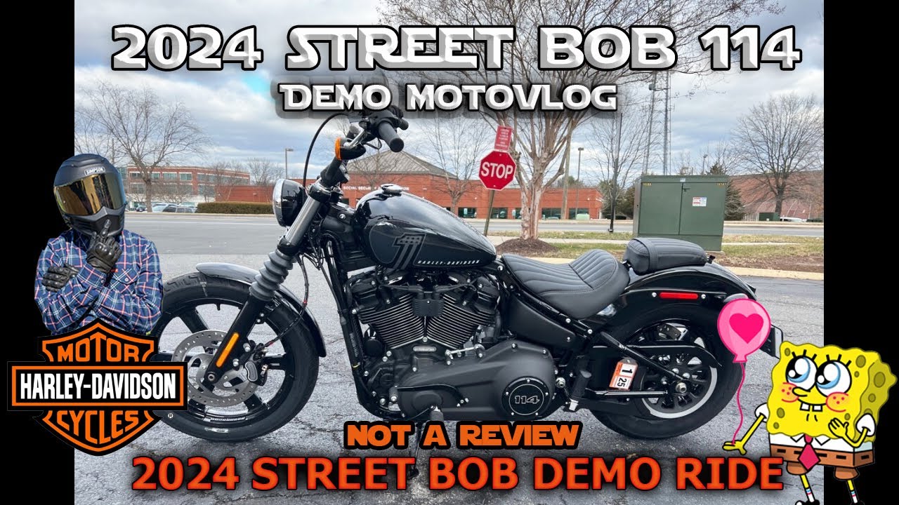 2024 Harley Davidson Street Bob Demo Ride