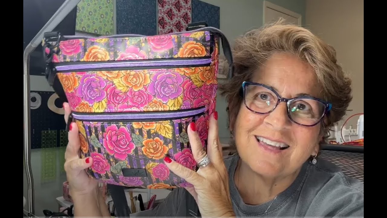 The Triple Zipper Crossbody Bag