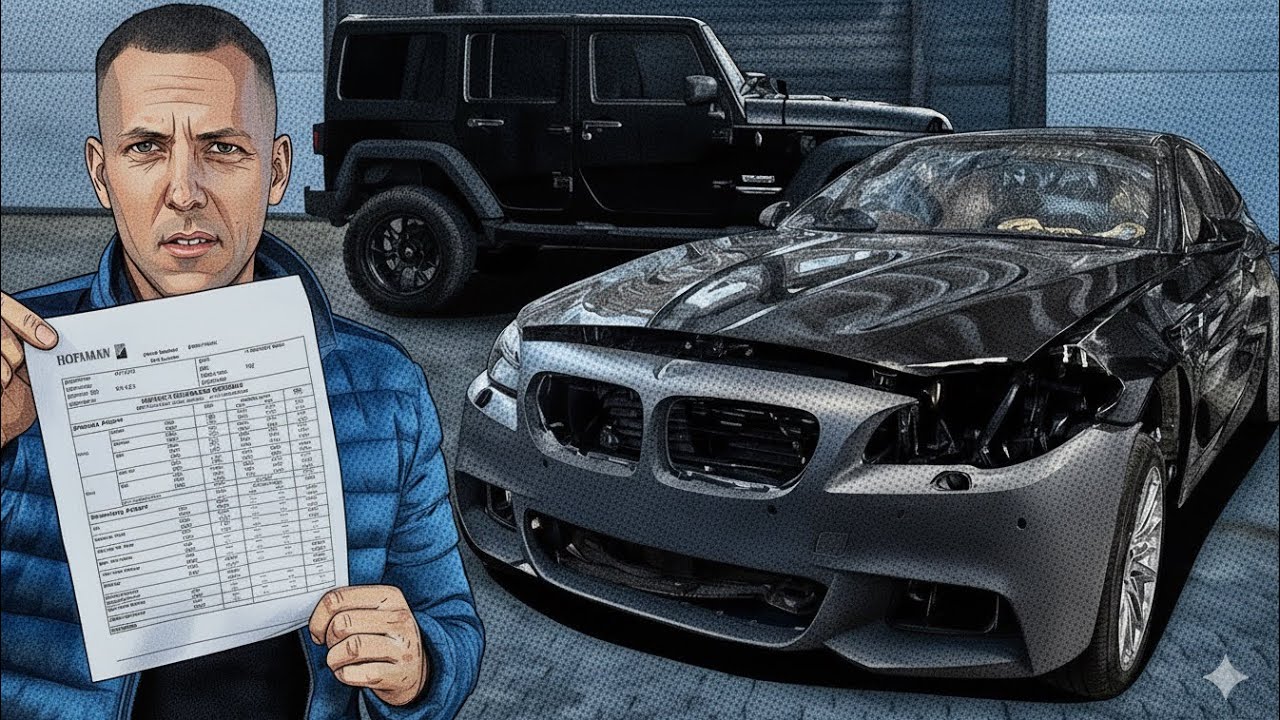 LAŽINAMĖS SU OPERATORIUMI IR MATUOJAM 0–100 KM/H SU WRANGLERIU | dirbam su BMW 550i 