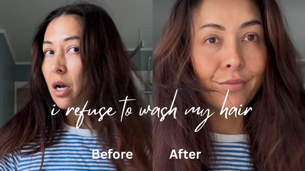 3 days without washing my hair… Dry shampoo to the rescue 😅 