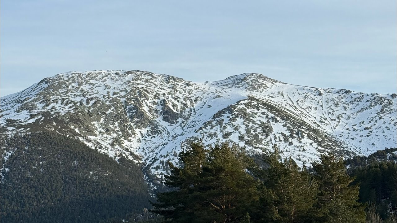 Buen tiempo en la Sierra madrileña 