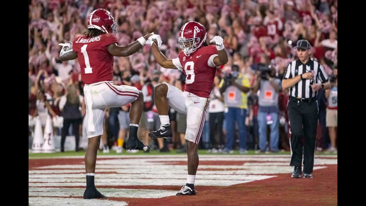 Highlights of the best Alabama WRs under Nick Saban