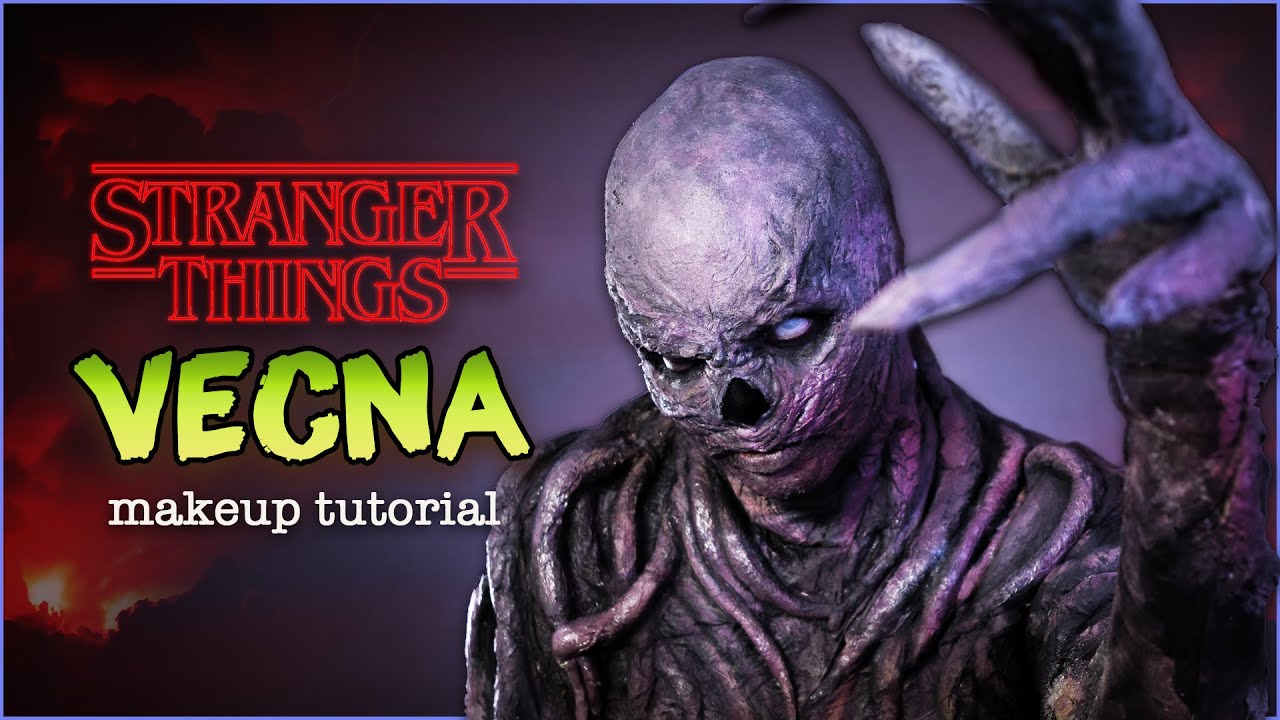 VECNA 🕰 Stranger Things Makeup Transformation Tutorial #spooktober