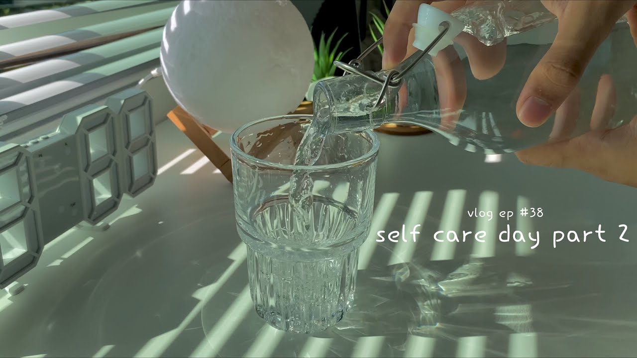 Self care day part 2 || getting a haircut, skincare , sports and etc !