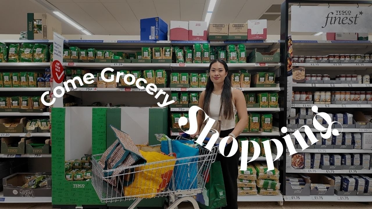 Come grocery shopping with me in Tesco | Big weekly food shop | £30 on fruit and veg!