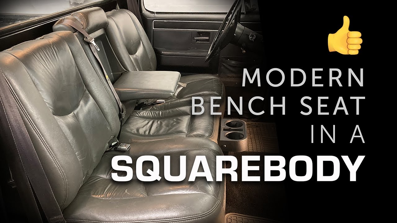 Squarebody Chevy C10 Bench Seat Swap