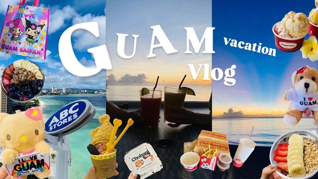 【Guam Vlog】🫧初めてのグアムが最高で最高だった🌺