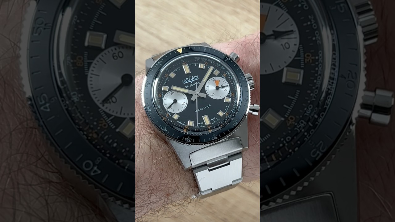 ❗️FORGET THE ROLEX DAYTONA❗️UNBOXING THE LEGENDARY VULCAIN SKINDIVER CHRONOGRAPH