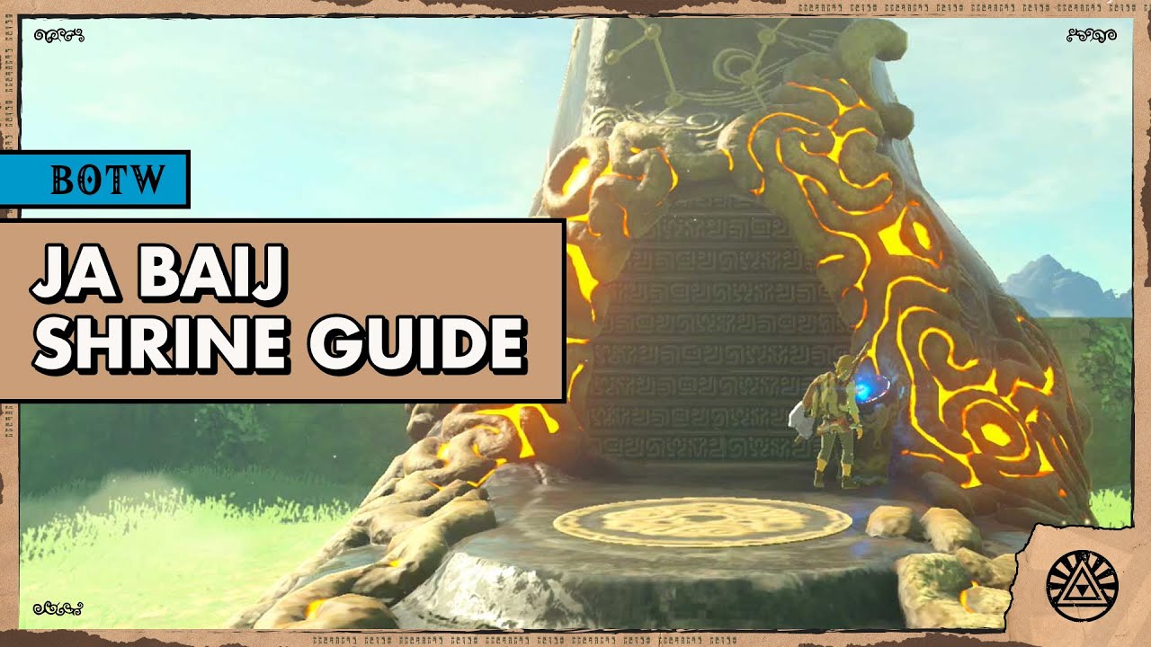 Ja Baij Shrine guide and puzzle solutions - The Legend of Zelda: Breath of the Wild