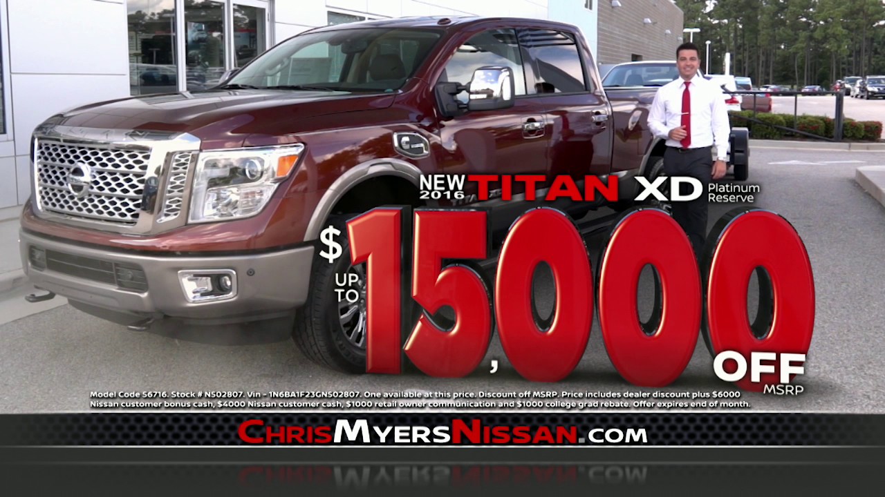 The Stronger, More Powerful, All-New Titan XD at Chris Myers Nissan