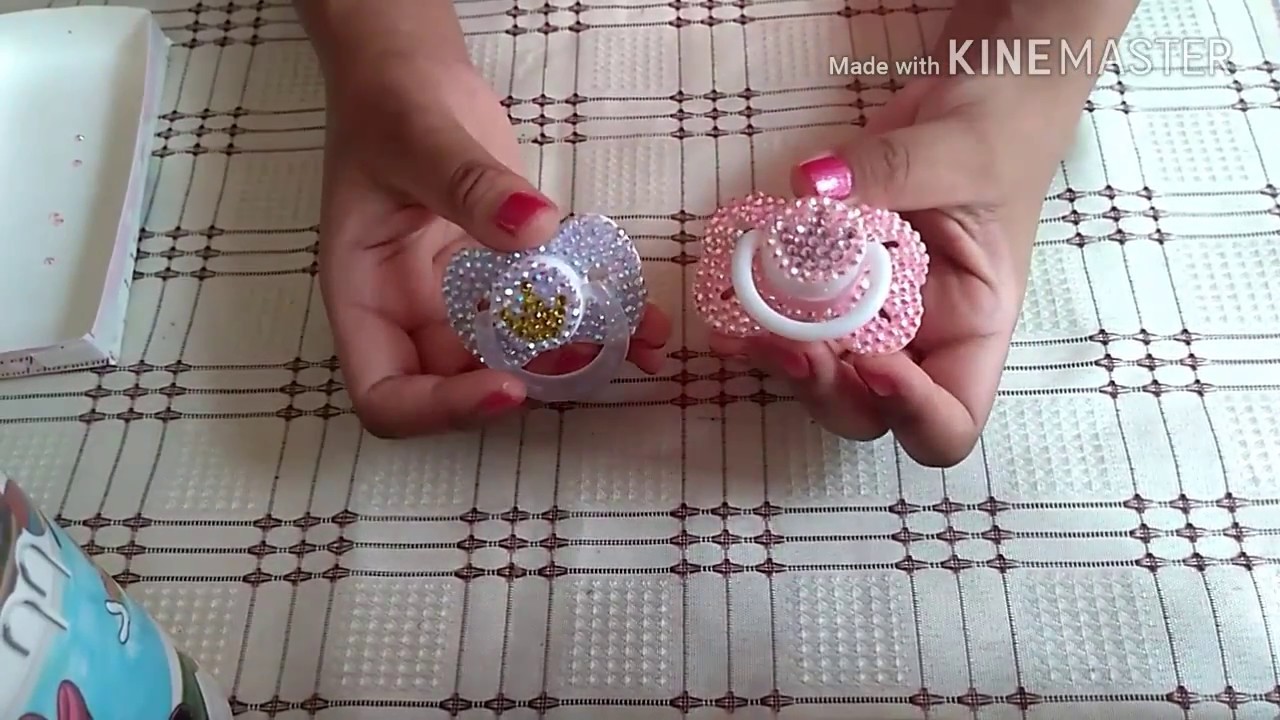Como customizar uma chupeta para Bebê Reborn
