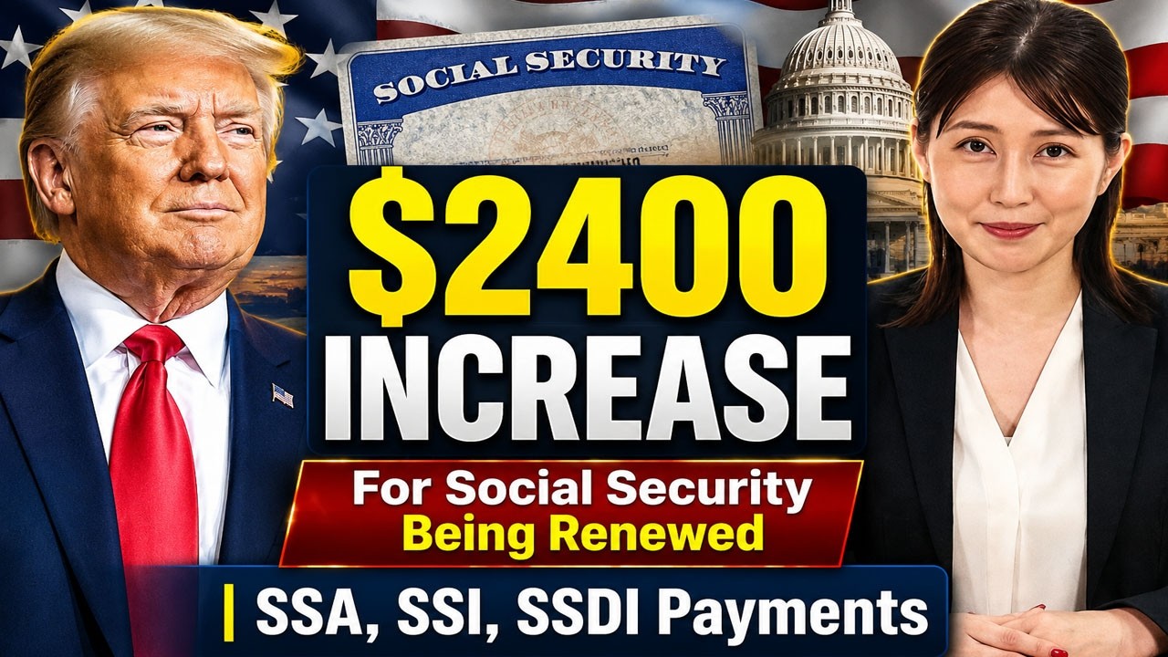 💰 $2,400 Social Security Increase Being Renewed? | SSA, SSI & SSDI Payment Update