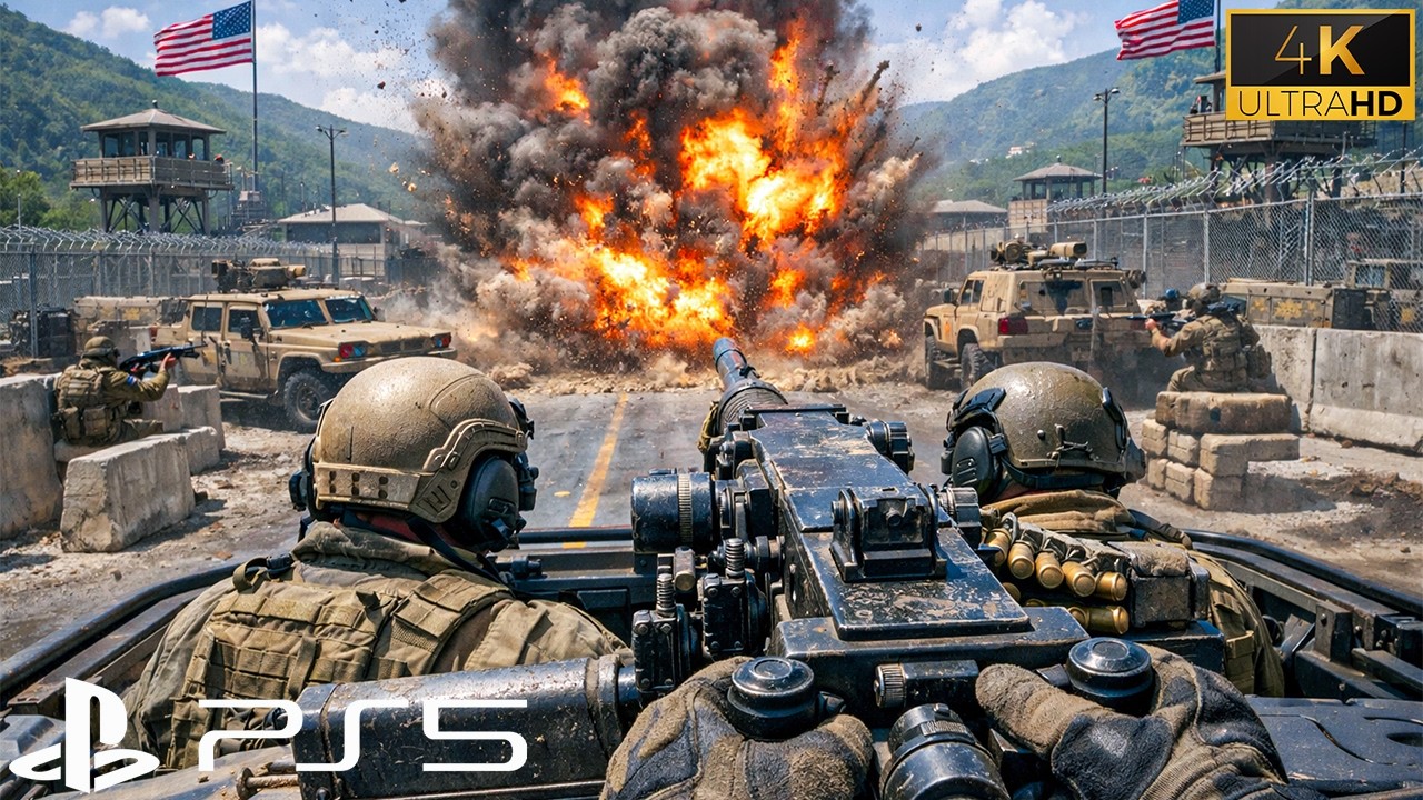 USA Military Base Under Siege | Realistic ULTRA Graphics Gameplay 4K60FPS Battlefield 6