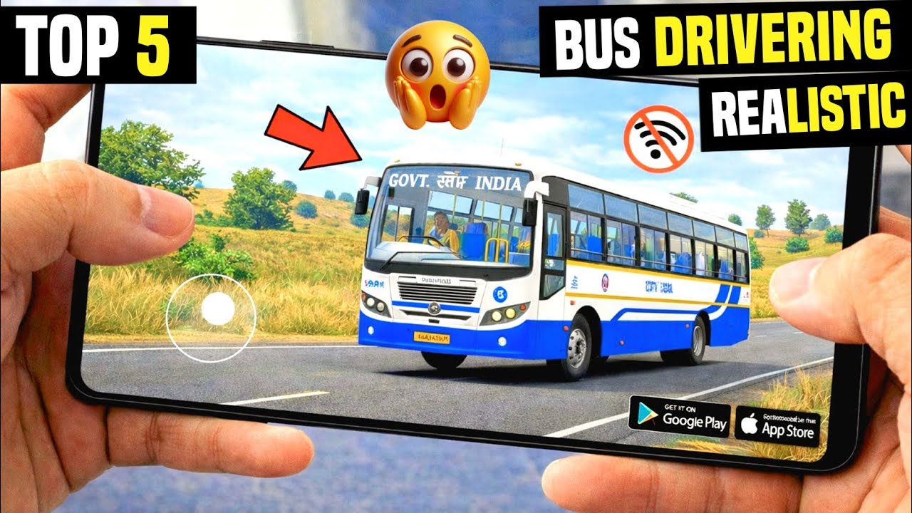 Top 5 Bus Simulator Game 2026 | Bus Simulator Game Android & iphone | New Bus Simulator Game 2026