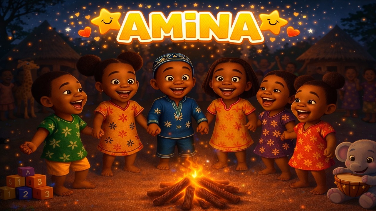 Amina Tol&eacute; &ndash; Comptine Africaine pour Enfants 👶🎶