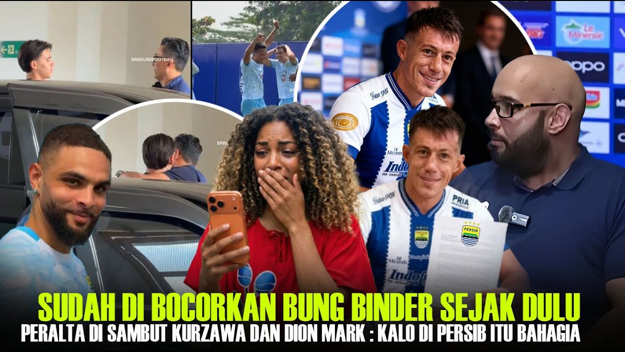 Mega Transfer Peralta di Bocorkan Bung Binder! Istri Kurzawa Nangis & Ortu Dion Markx Berkat Bobotoh
