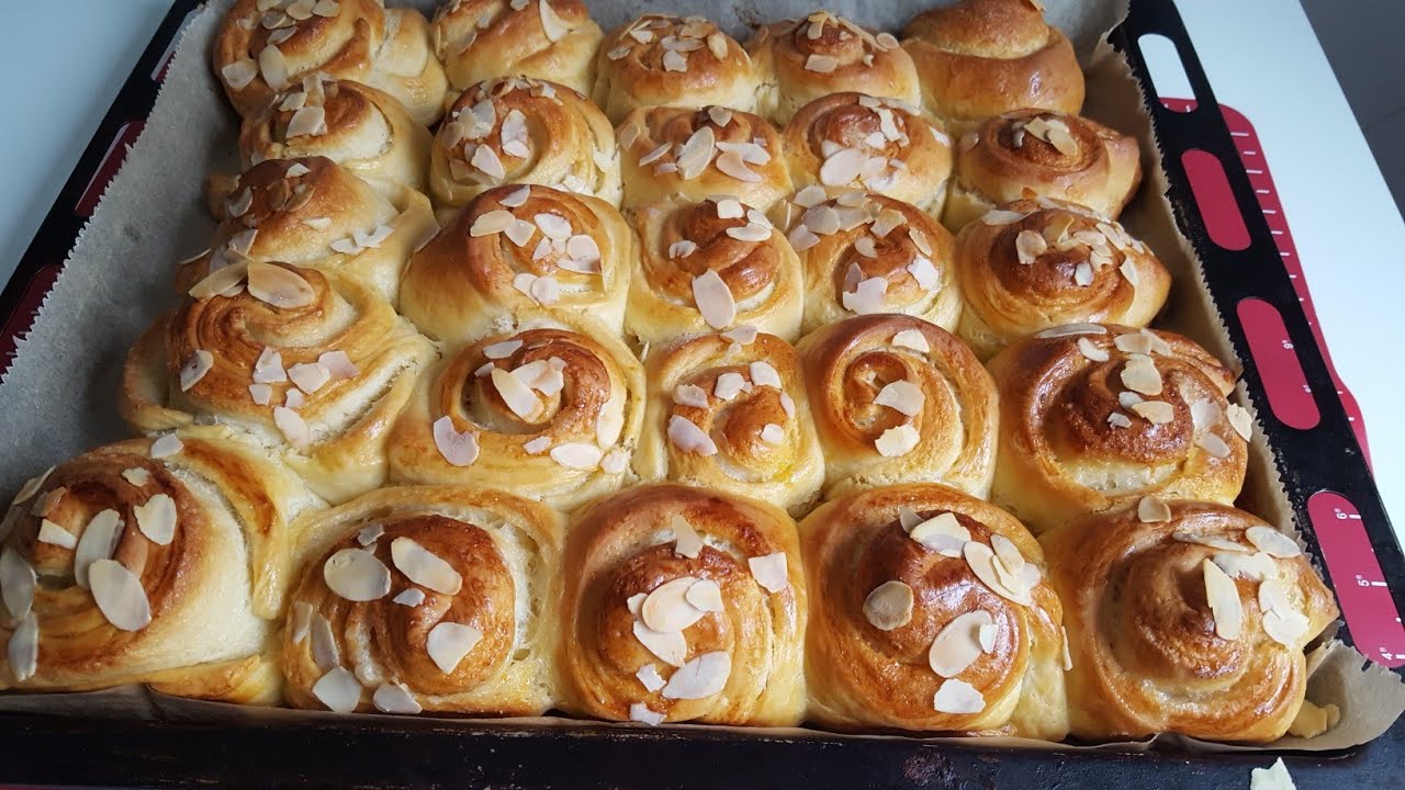 Leckere Zucker Brötchen.