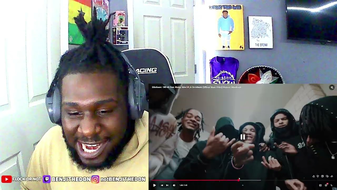 Flock or Not? 🔥🗑️: EthoSuave - WD-40 (feat. Woddy, Mdot 59, & ChrisBands) [Official Music Video]