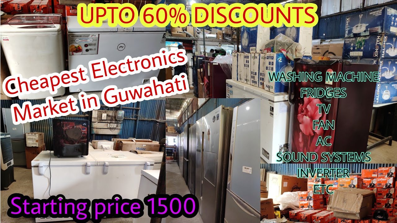 Cheapest Electronic Market at Guwahati|30%to 40% discount