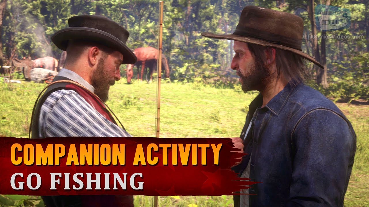 Red Dead Redemption 2 - Companion Activity #7 - Fishing (Kieran)