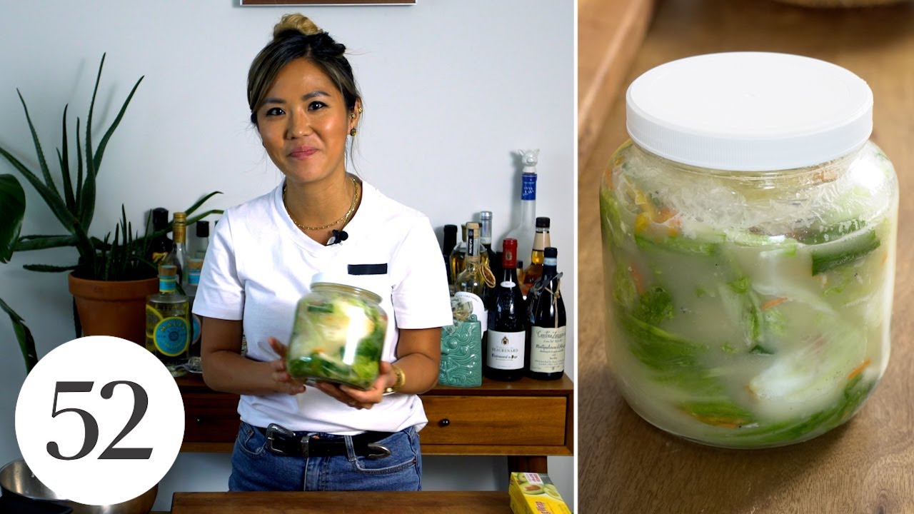 How To Make White Kimchi with Esther Choi | At Home With Us