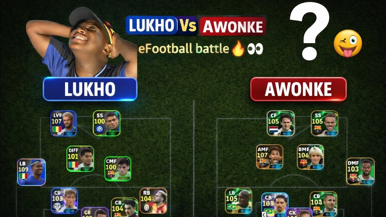 THIS MATCH GOT PERSONAL 😝 | LUKHO vs AWONKE efootball battle🔥👀