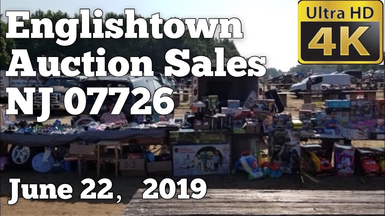【4K】Walking Tour of Englishtown Flea Market NJ 07726