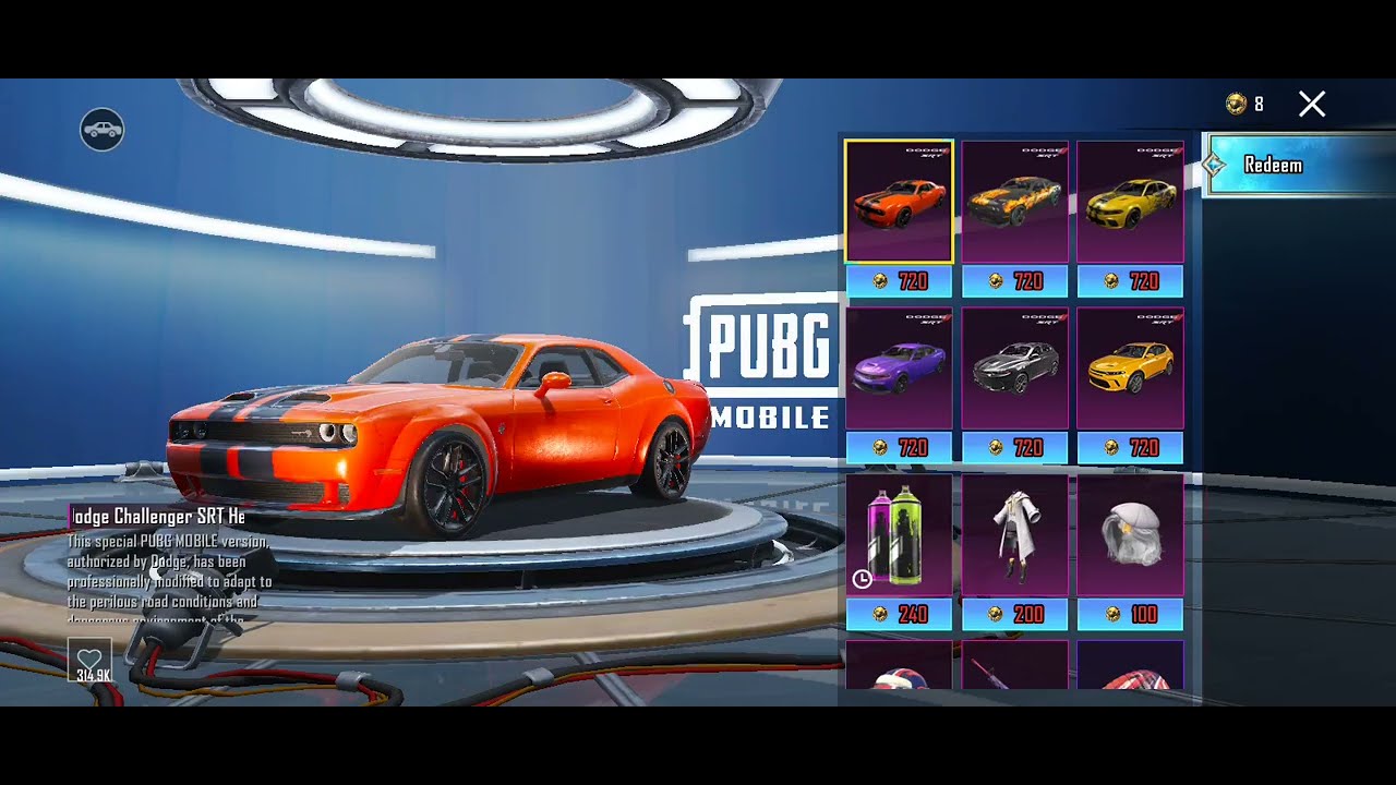 0 UC May  10 ka  Spin 😱😱  Doge Car Create Opening | PUBG MOBILE ] YoutubeBashalive