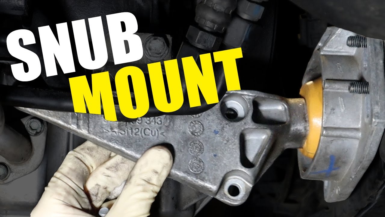 How to Replace a Snub Mount on a B7 Audi A4