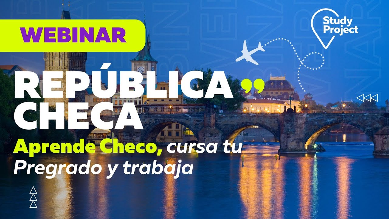 Aprende Checo, cursa tu pregrado y trabaja en República Checa